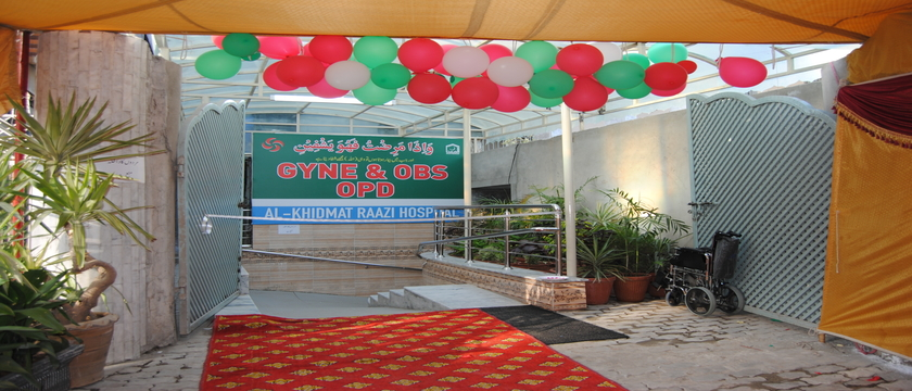 Gyne& OBS OPD, Al-Khidmat Raazi
